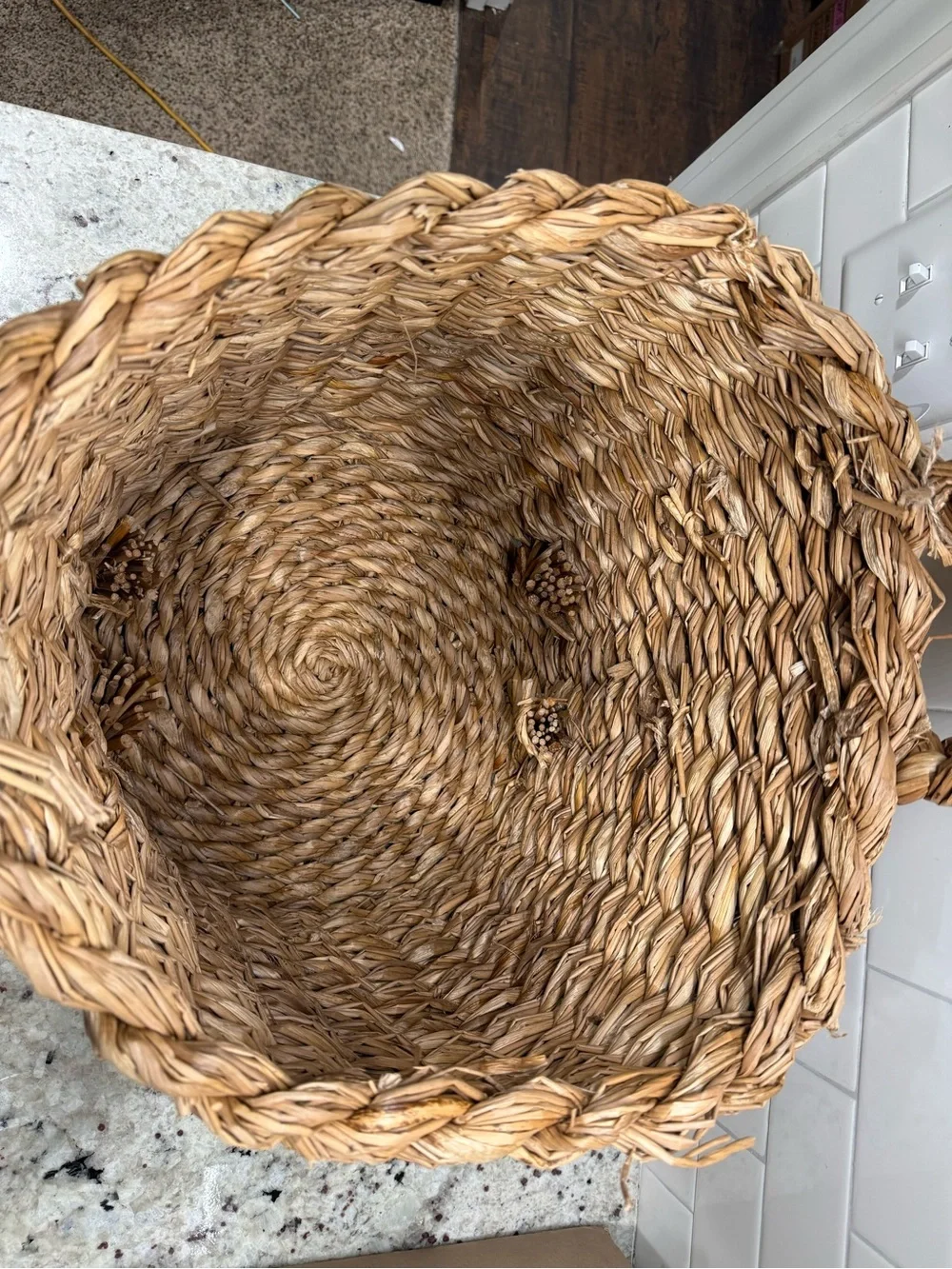 Threshold chunky weave